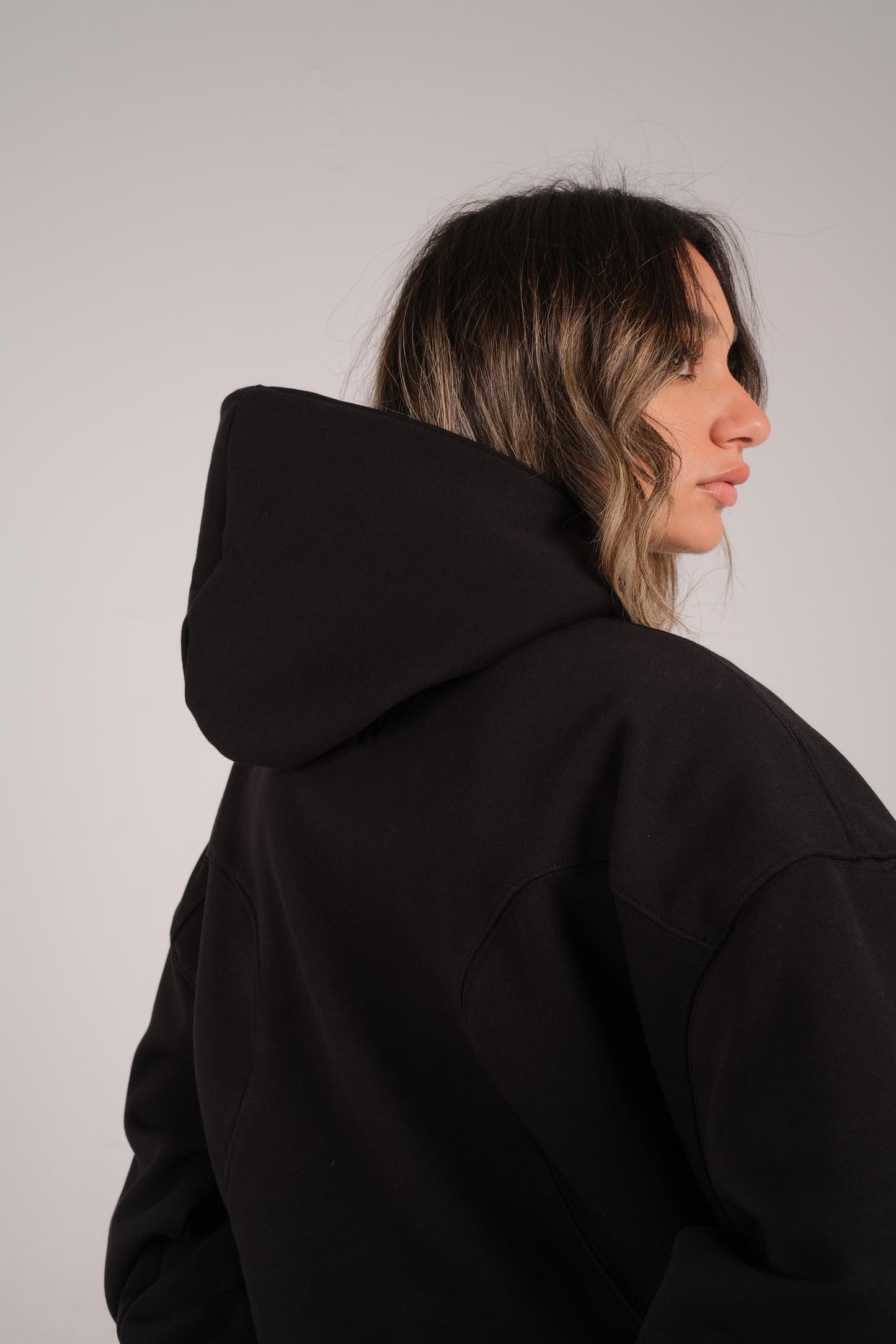 Unisex “INKY” hoodie in black