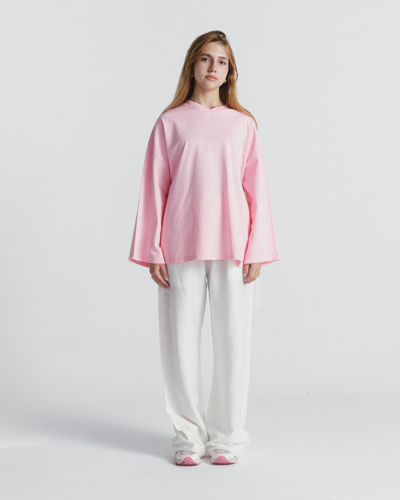 "بريق" BLOUSE IN PINK