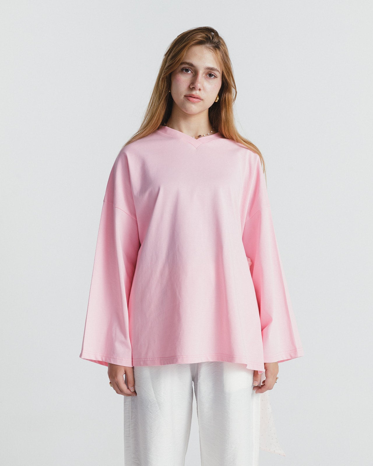 "بريق" BLOUSE IN PINK