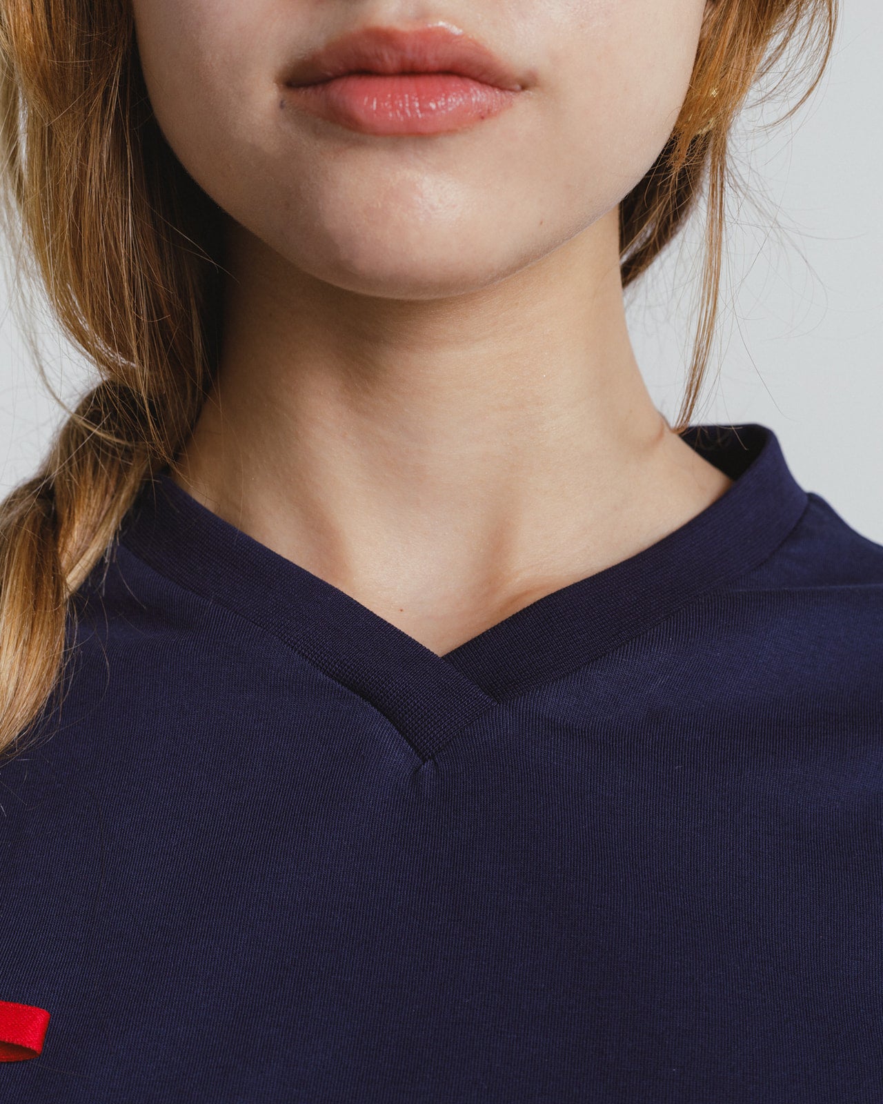 "غرام" BLOUSE IN NAVY BLUE