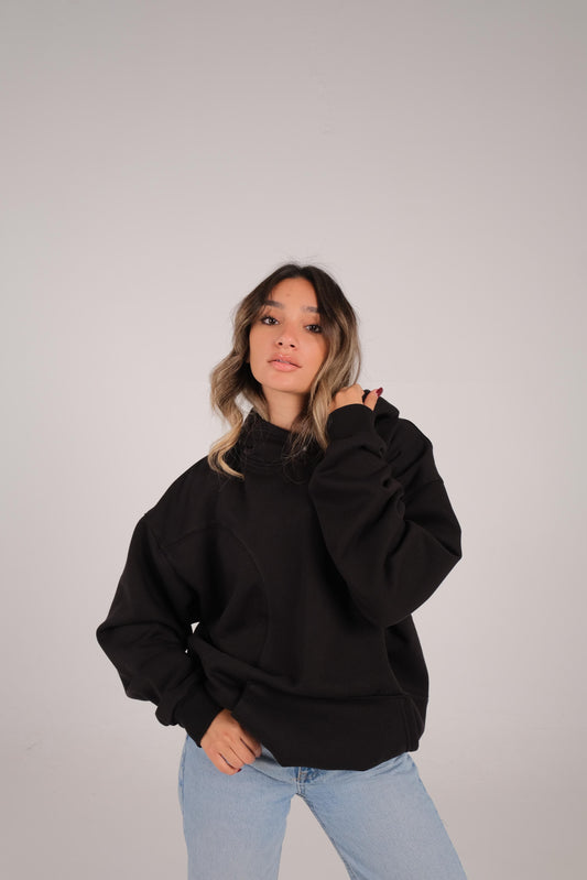 Unisex “INKY” hoodie in black