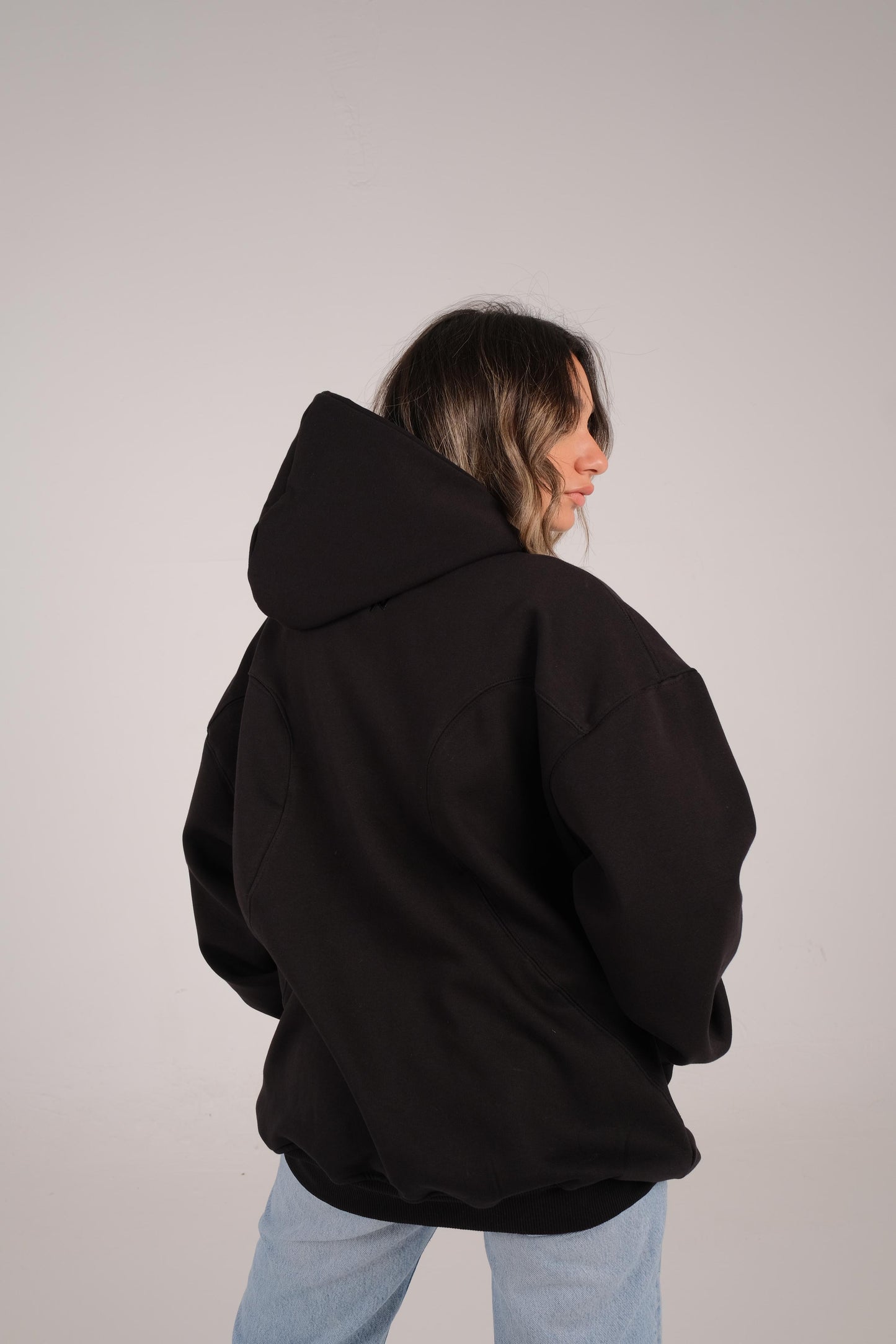 Unisex “INKY” hoodie in black