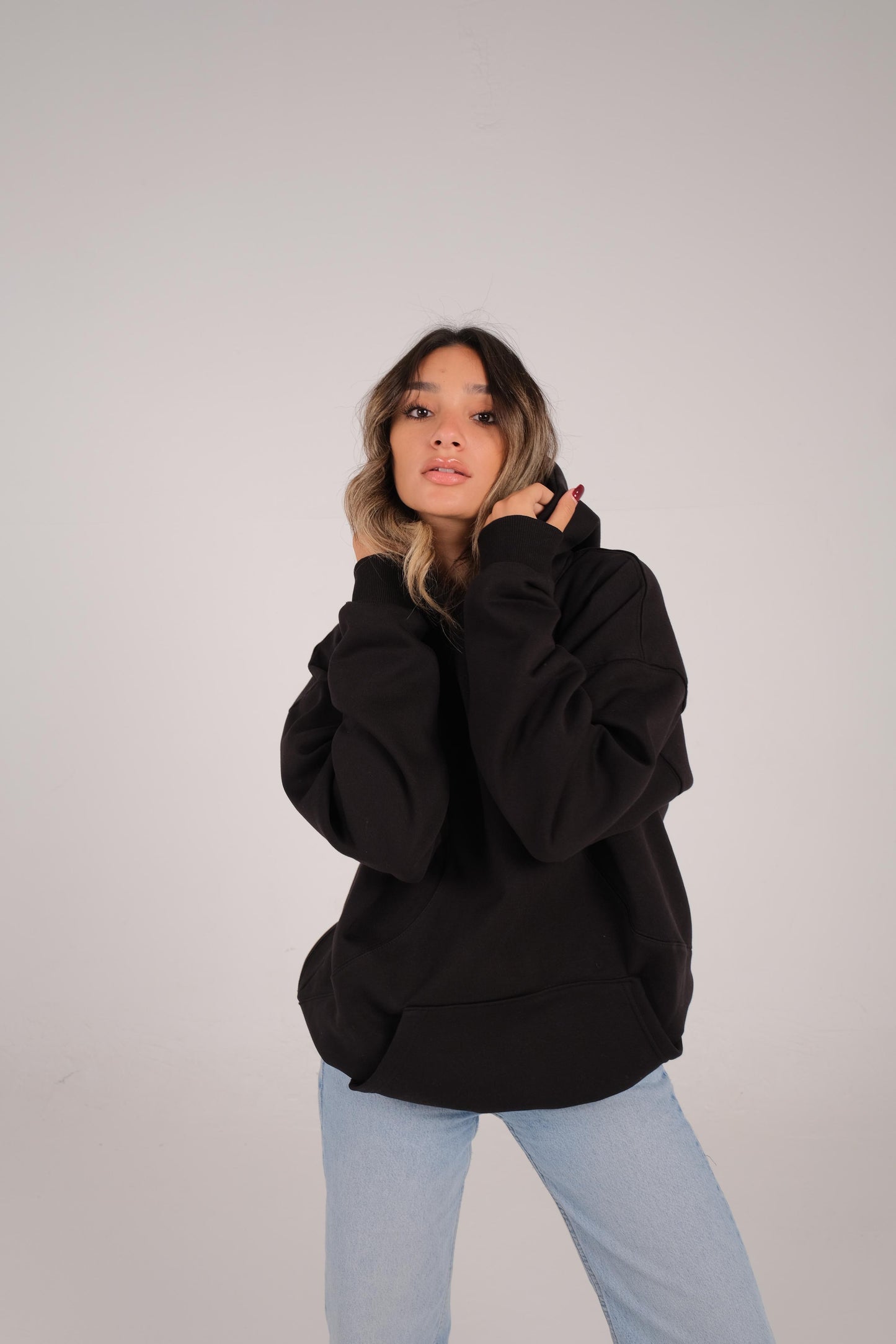 Unisex “INKY” hoodie in black