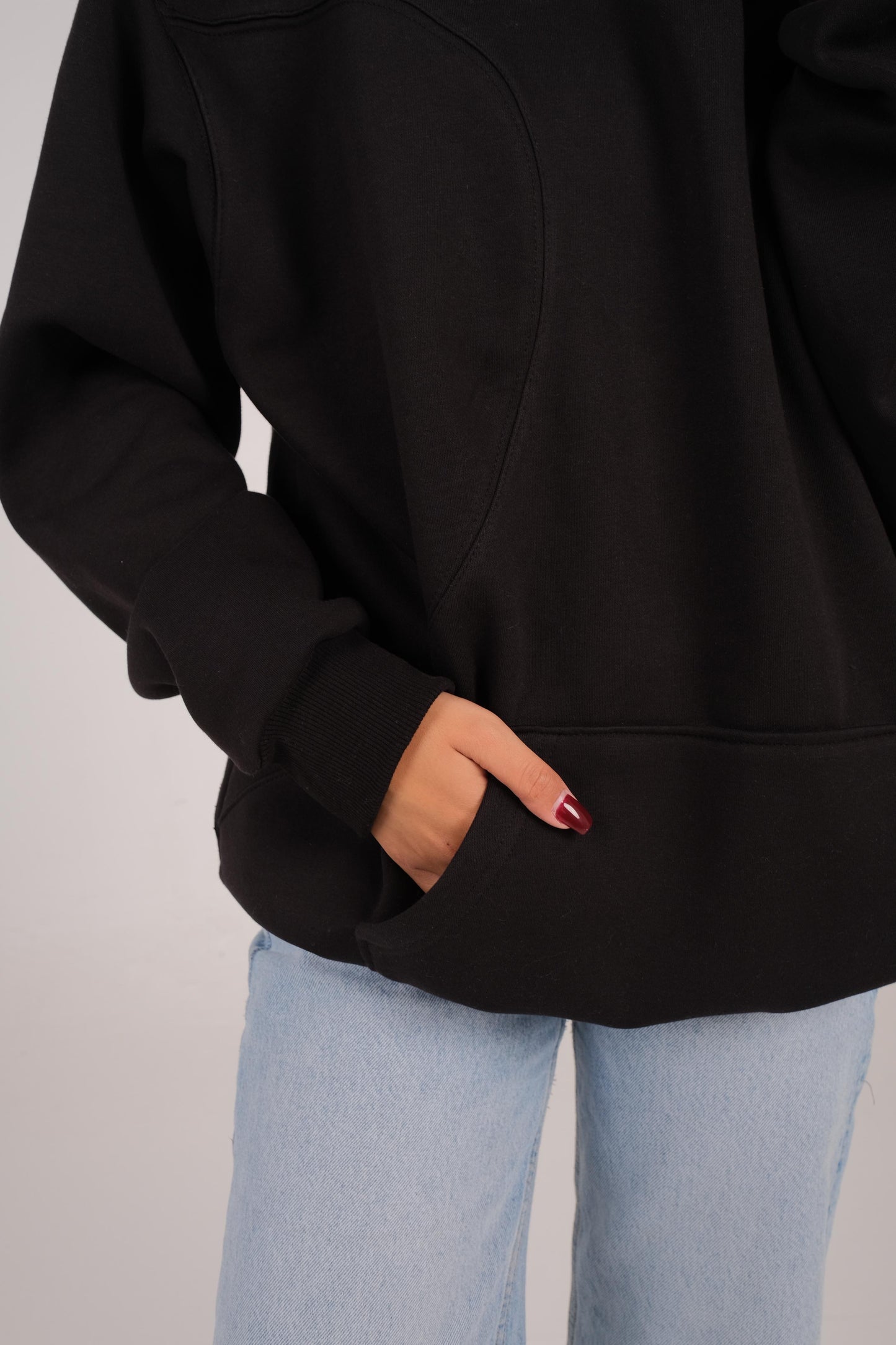 Unisex “INKY” hoodie in black