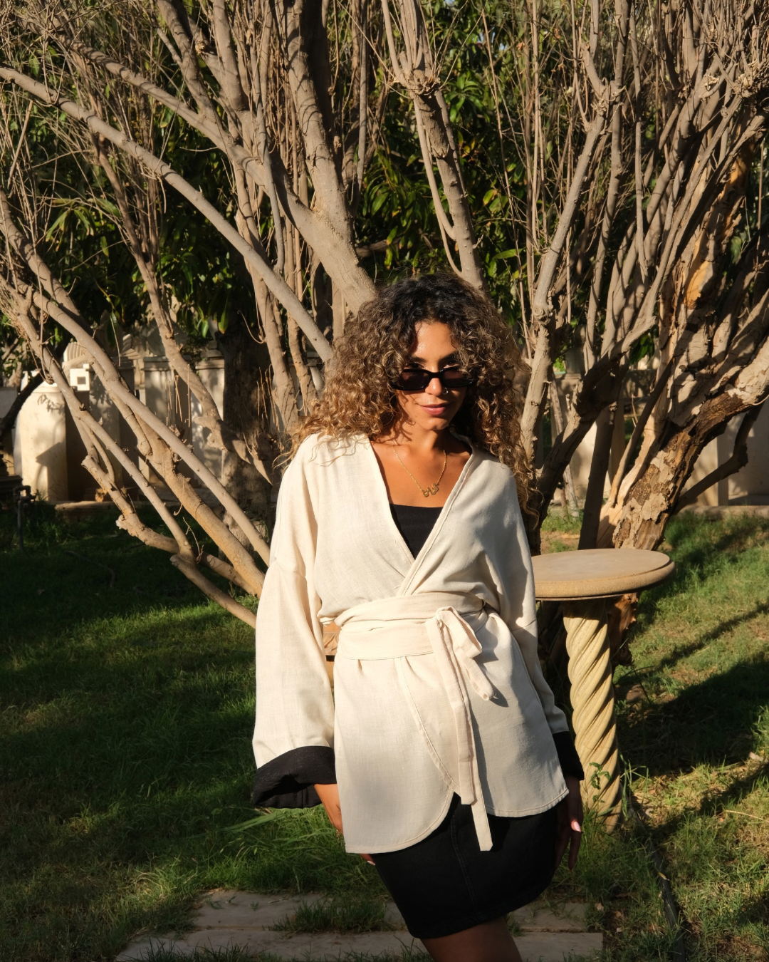 "مارجان" KIMONO IN BEGIE